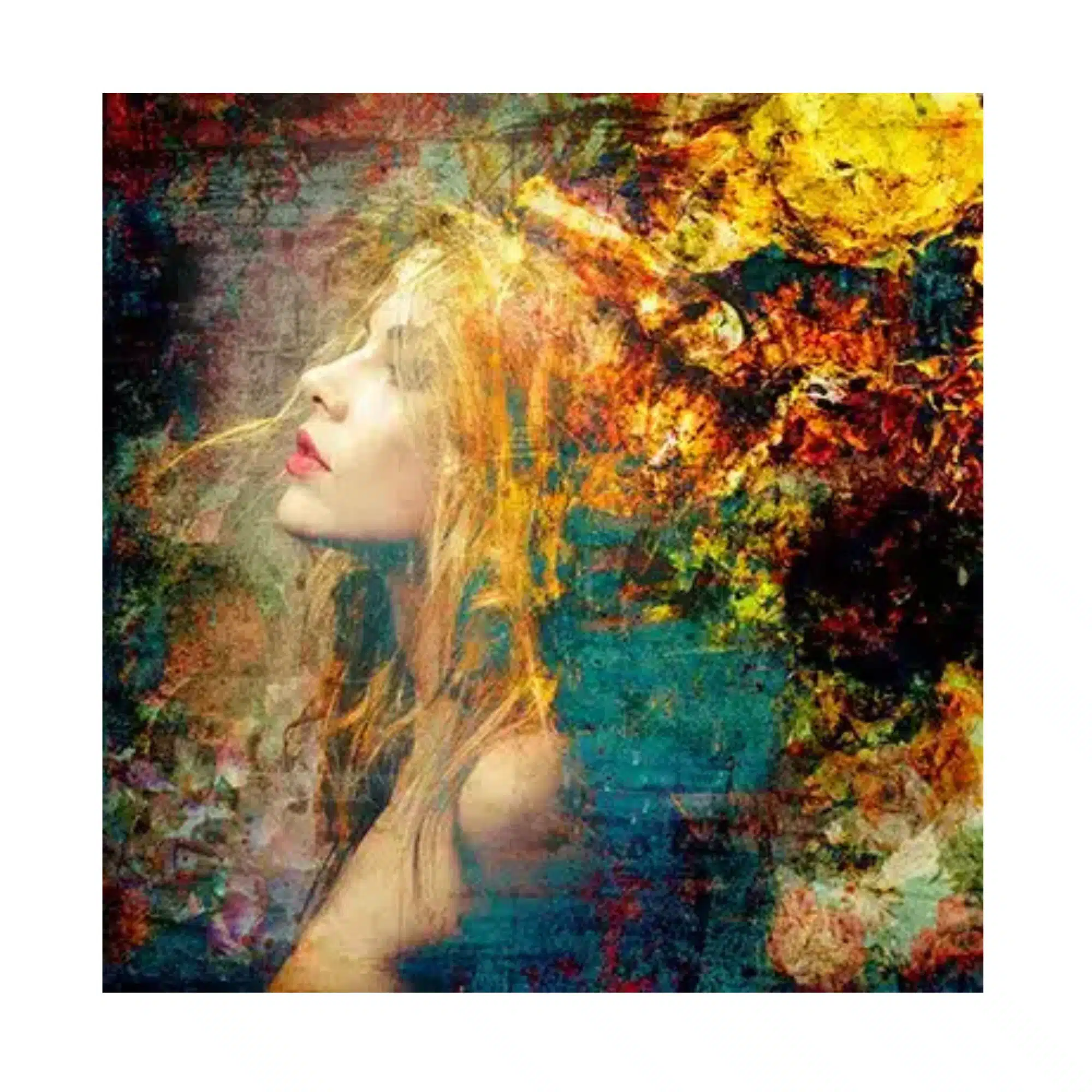 Cobra Art Tavla Silvery Plexiglas 100x100cm