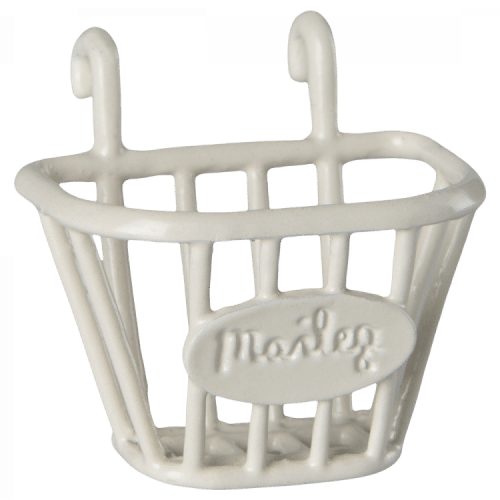 Maileg Trehjuling Korg Vit