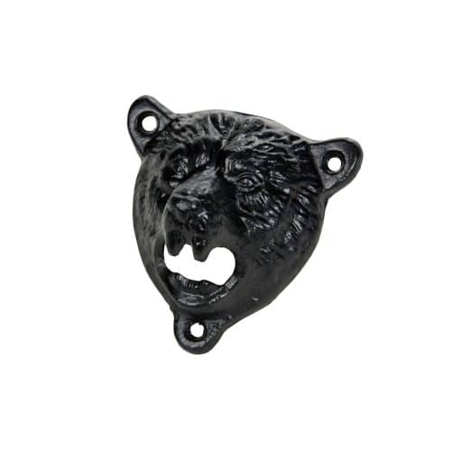 Kapsylöppnare Vägg Björn Svart