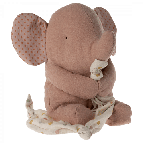 Maileg Vaggvisevänner Elefant Gammelrosa