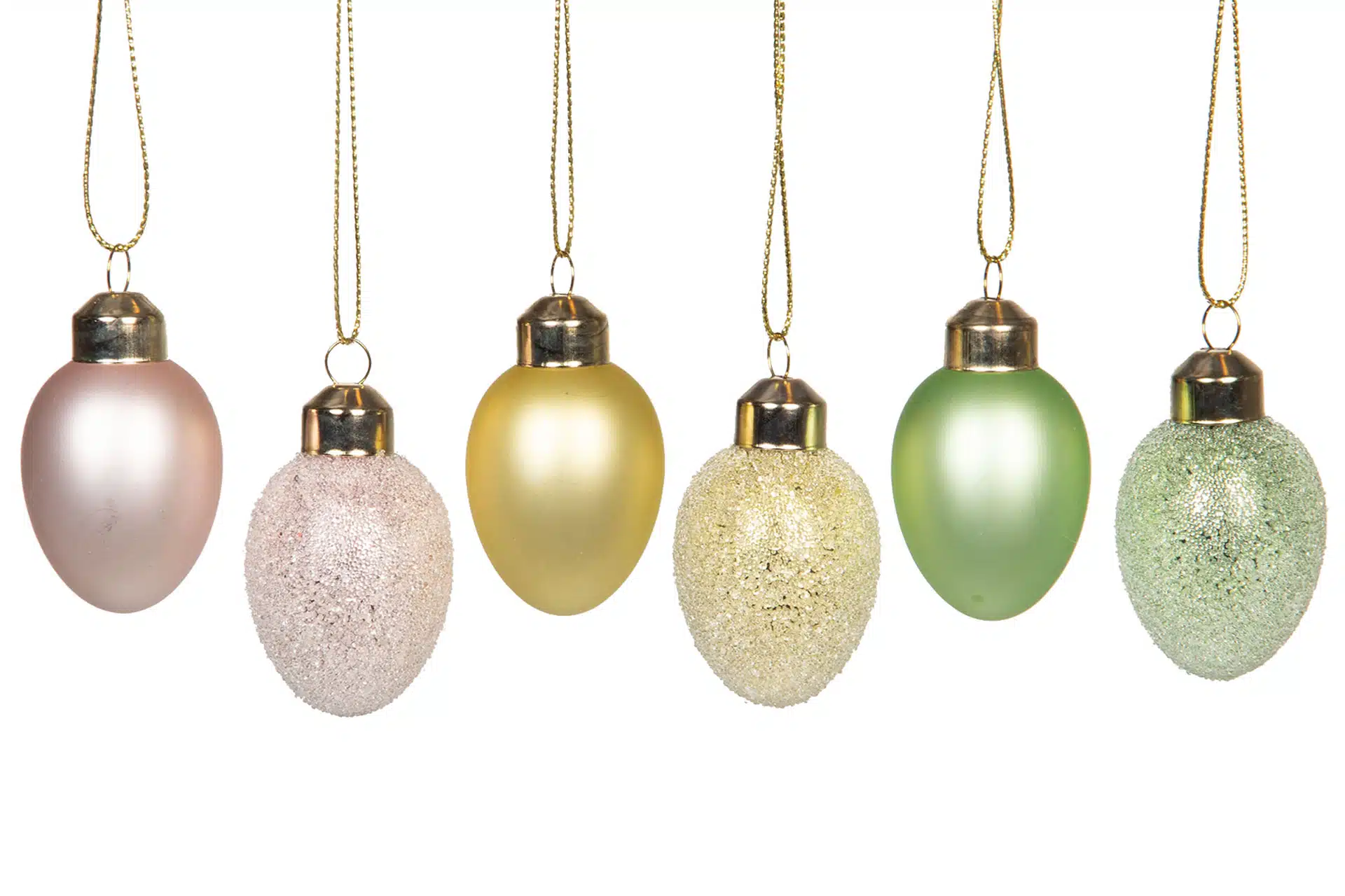 Ägg Glas Häng Pastell Mix 1st