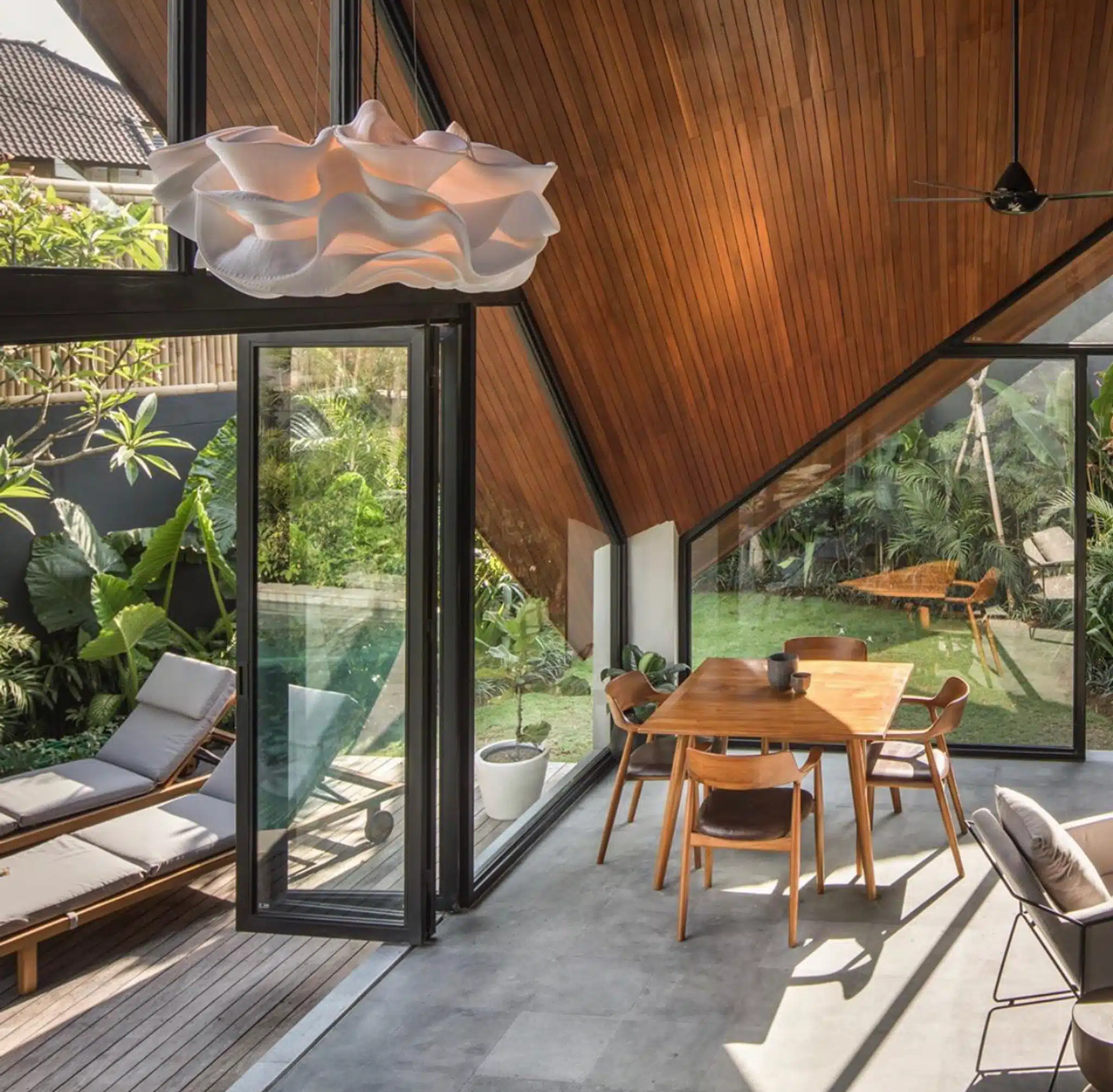 Gong Kelopak Taklampa 65cm - Bild 10