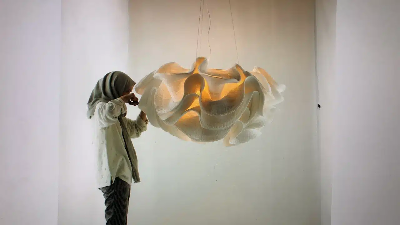 Gong Kelopak Taklampa 65cm - Bild 6