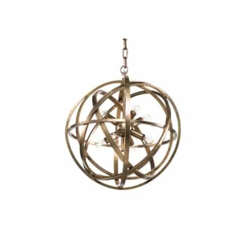 Artwood Nest taklampa 50 cm mässing