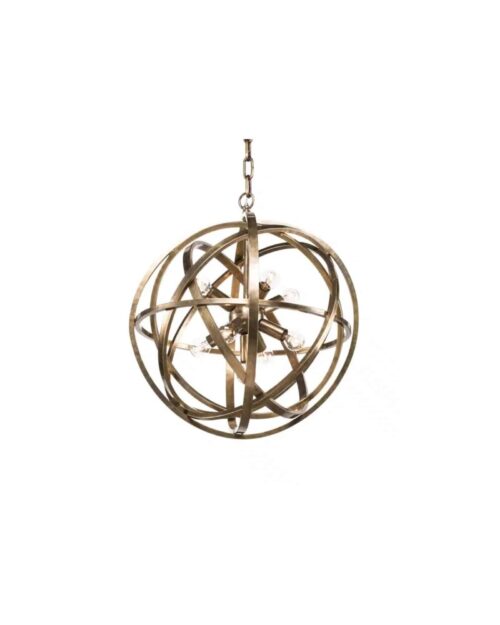 Artwood Nest taklampa 50 cm mässing