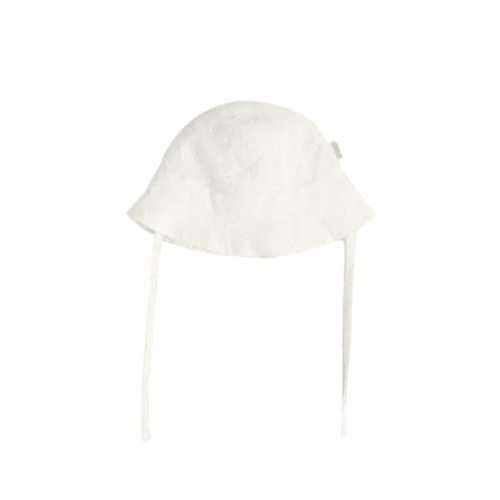 Gant Solhatt Baby med broderie anglaise