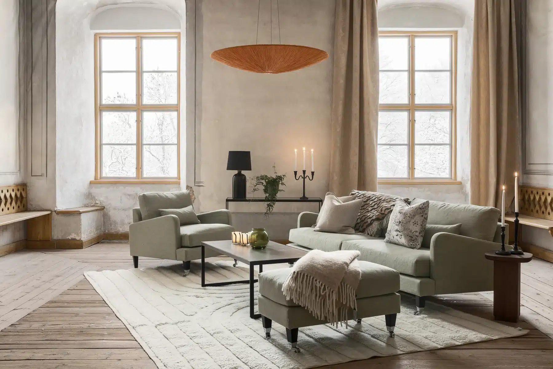 Englesson Pall Jubileum Belmont Prisklass 1 Colourwash 21-pesto ben dark oak chrome - Bild 2