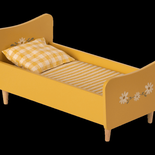 Maileg Träsäng mini gul