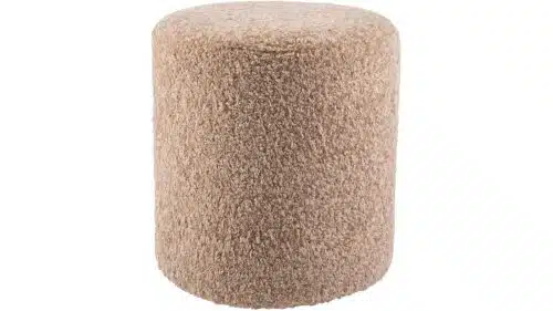 Puff Shaun beige dia 35 h38