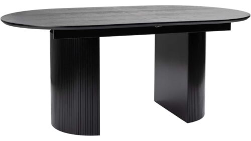Matbord Chiba butterfly i svart ask
