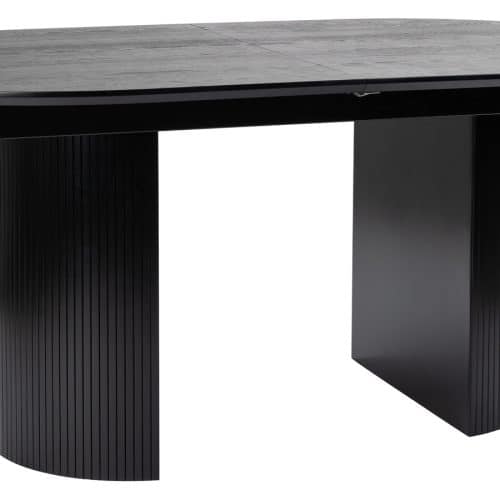 Matbord Chiba butterfly i svart ask