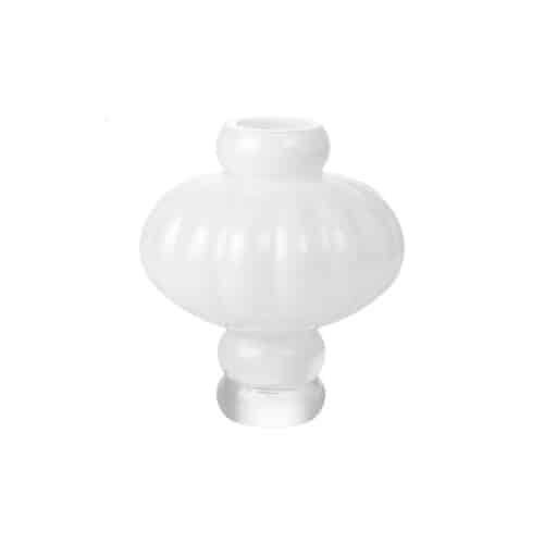 Louise Roe Balloon vase 03 opal vit