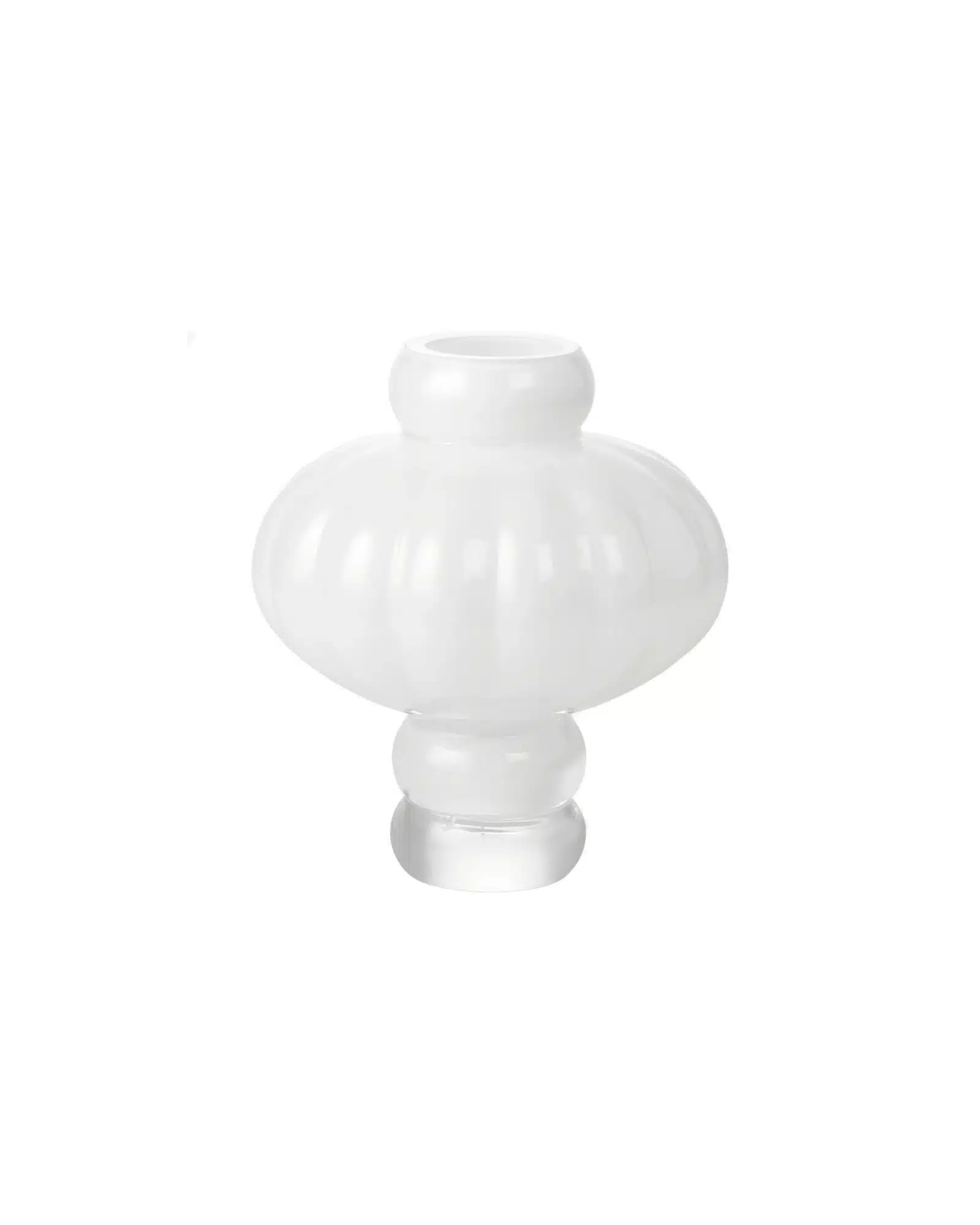 Louise Roe Balloon Vase 02 Opal Vit - Bild 2