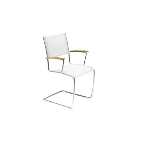 Hillerstorp Spring Karmstol Vit Textil