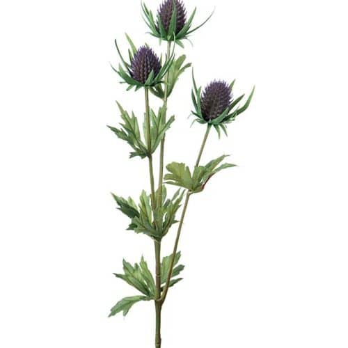 Konstgjord Tistel 60 cm Lila