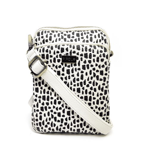 Pipol´s Väska Triple Zip Dot Svart