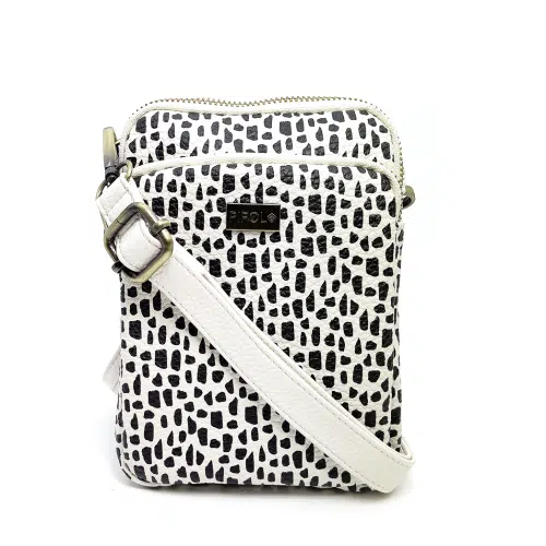 Pipol´s Väska Triple Zip Dot Svart