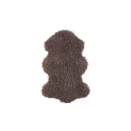 Curly Fäll Brun 50 × 90 cm – Pälsimitation