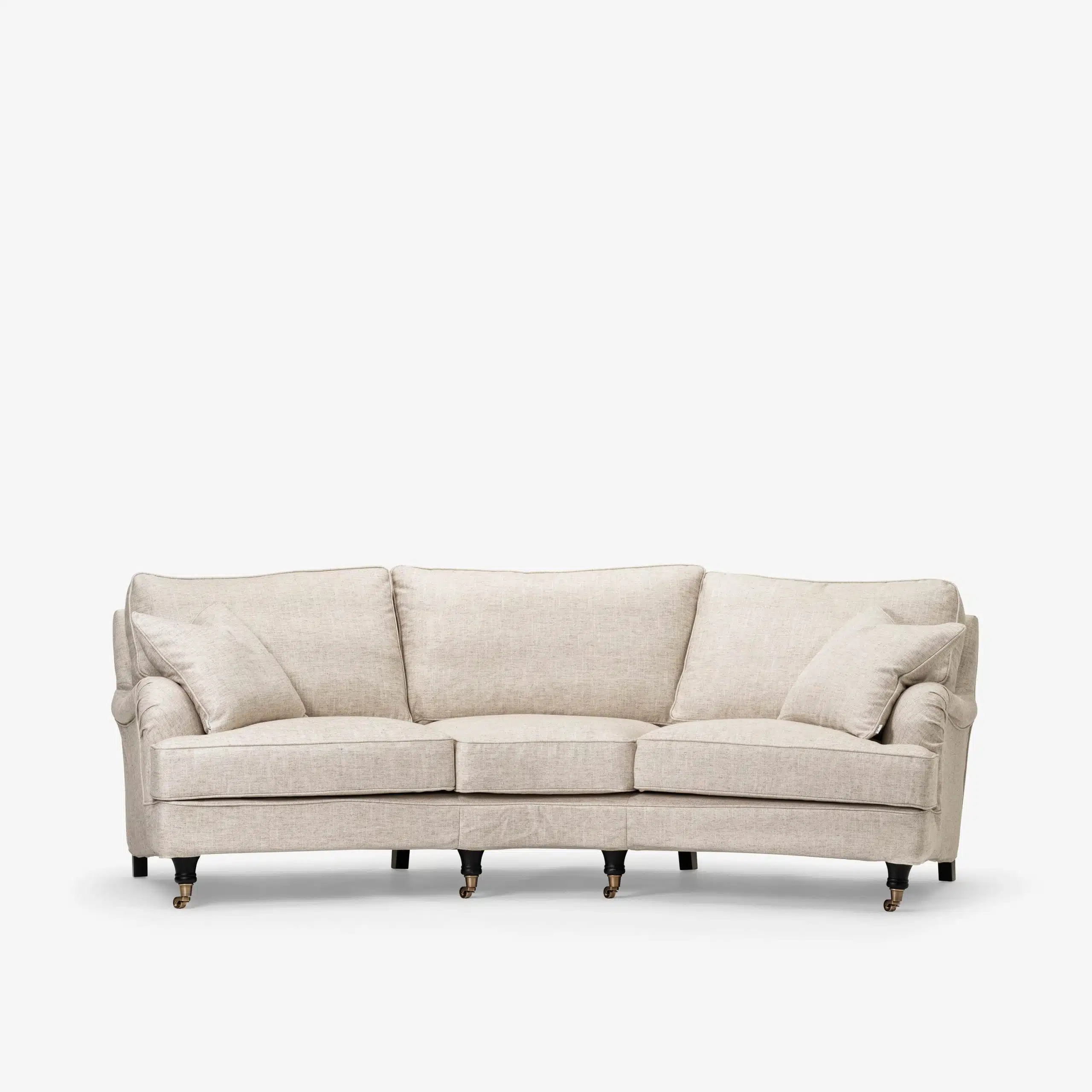 Englesson Soffa Howard medium 3,5-sits svängd fast klädsel Prisklass 1