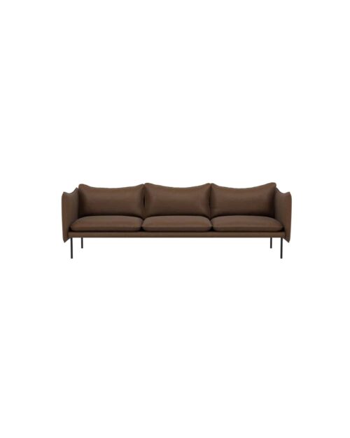 Fogia Tiki Soffa 3-sits - Vintage Tabacco Läder