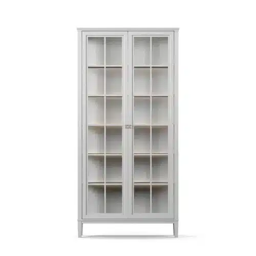 Englesson Stockholm 2.0 Vitrinskåp med Belysning Whitewash