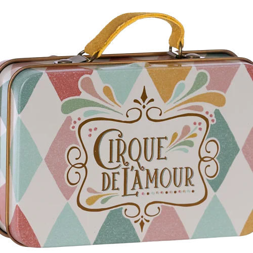 Maileg Liten resväska, Harlequin