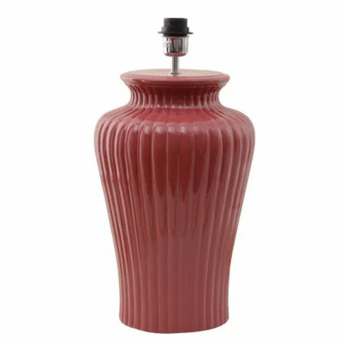 Lampfot Glossy Welcoming red