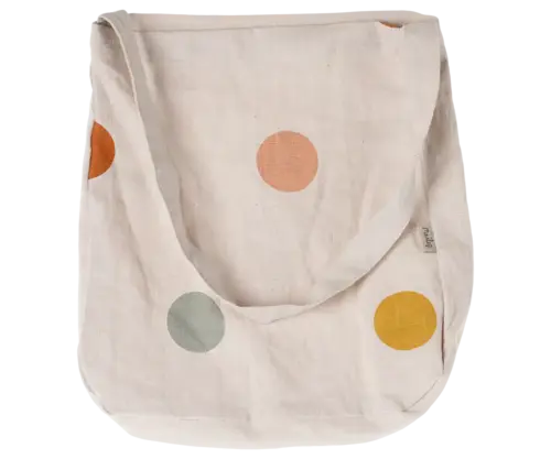 Maileg Tygväska, Multi dots - En rem