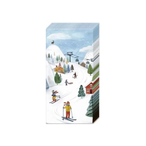 Näsduk Vinter glädje