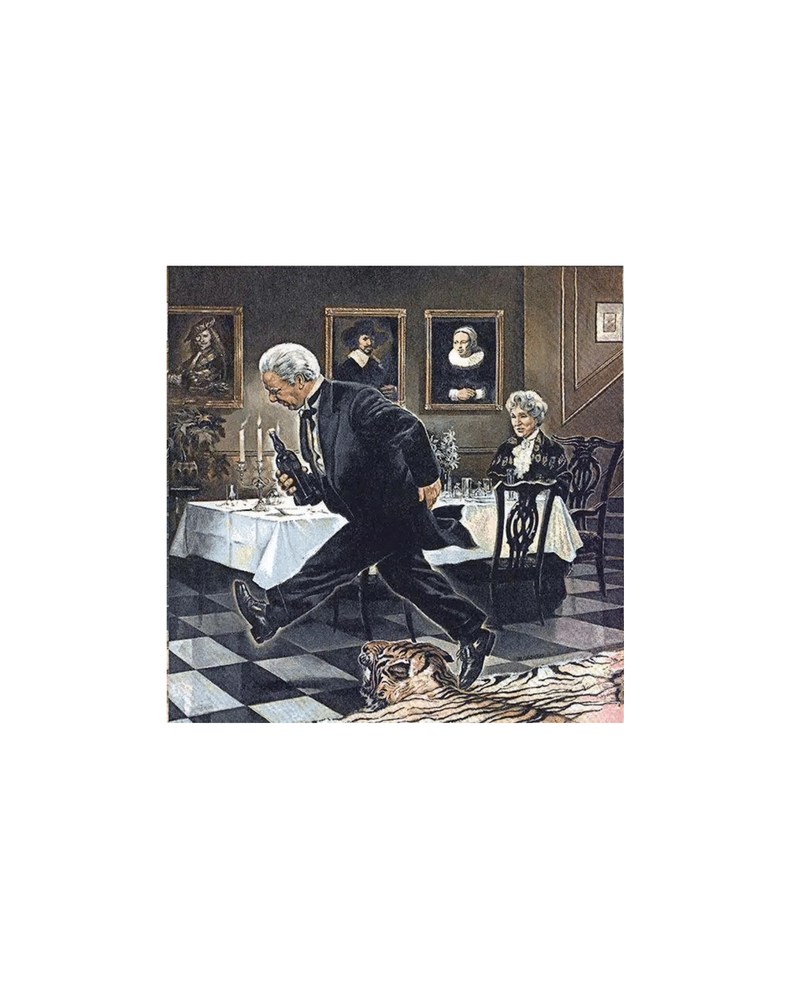 Kaffeservett Dinner for one