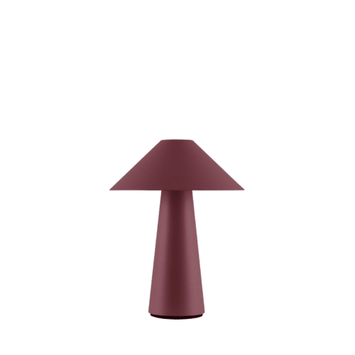 Globen Lighting Portabel Bordslampa Cannes IP44 – Burgundy