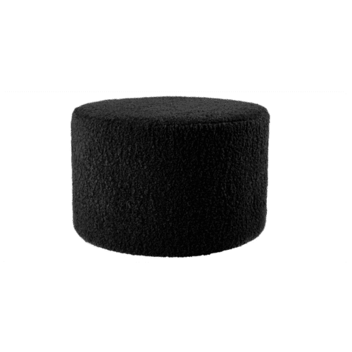 SHAUN Puff Svart 55x35cm