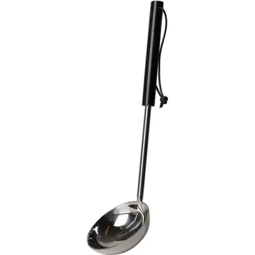 ERNST Soppslev Svart trä/metall