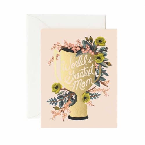 Parlebo World's Greatest Mom kort