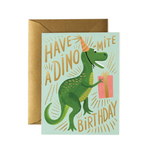 Parlebo kort Dino-mite Birthday