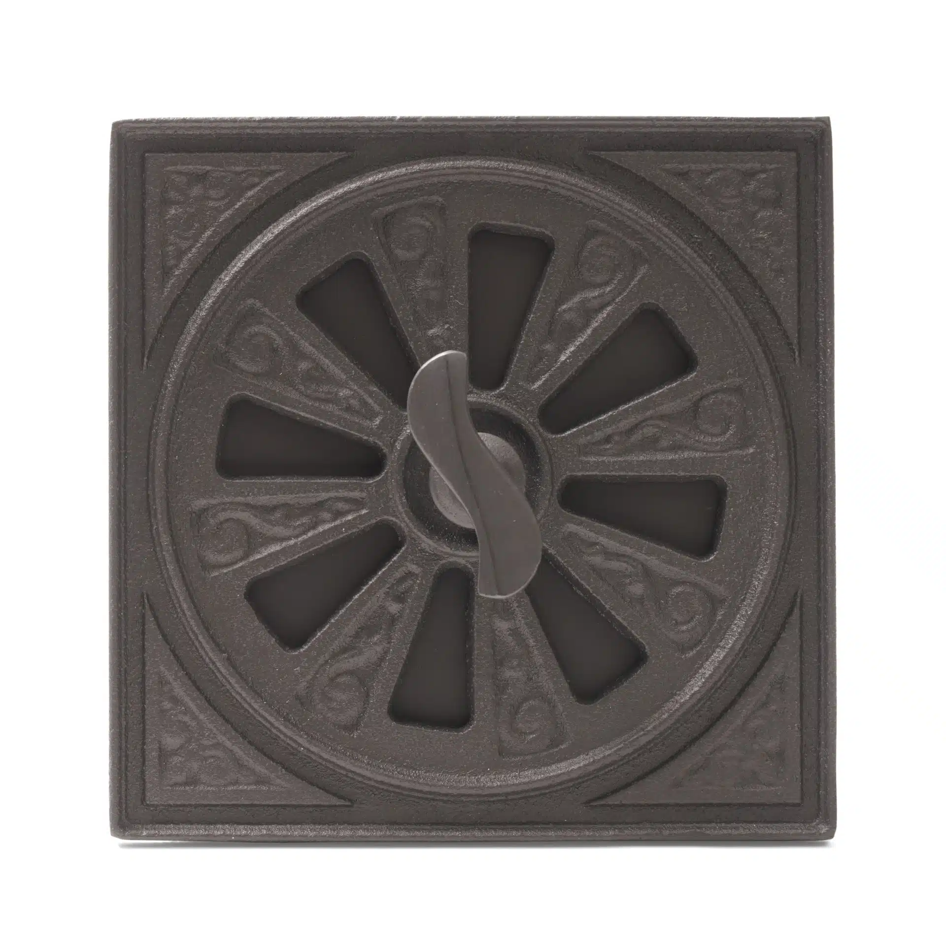 Rosettventil i gjutjärn 144x144 mm