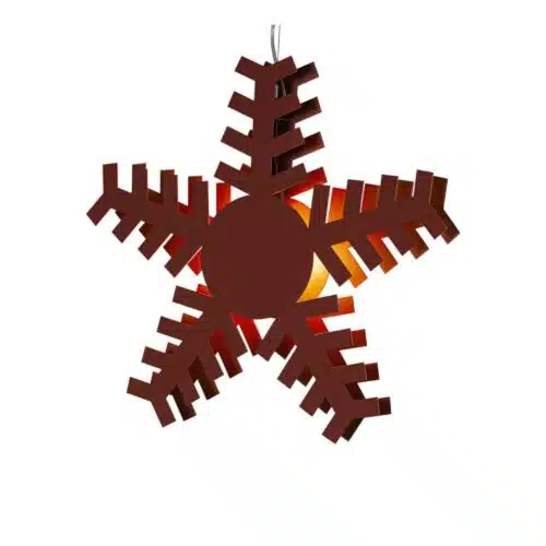 By Rydéns Gleam adventsstjärna Ø60 cm Röd