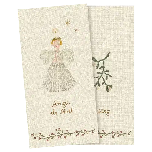 Maileg Servett Ängel vit  liten
