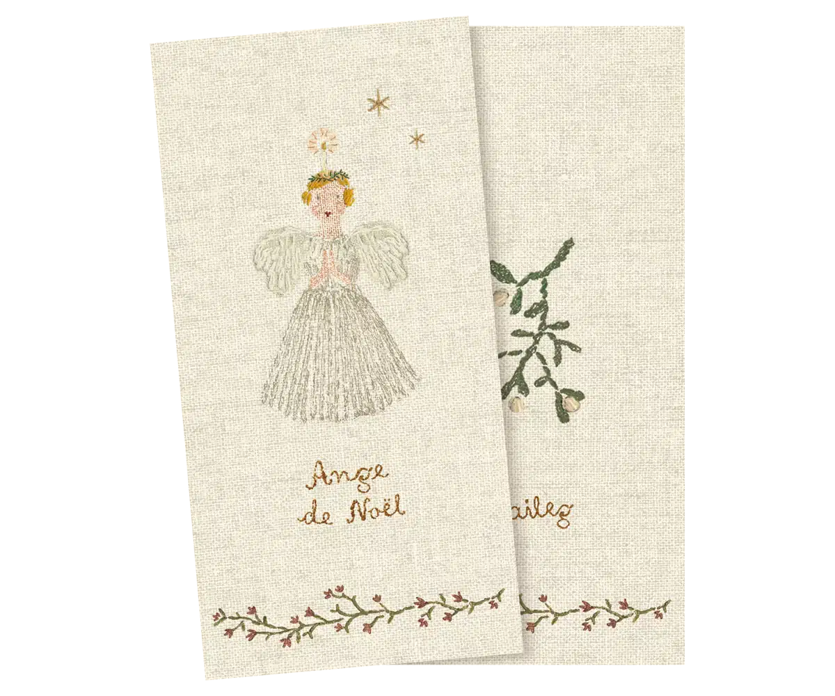 Maileg Servett Ängel vit liten
