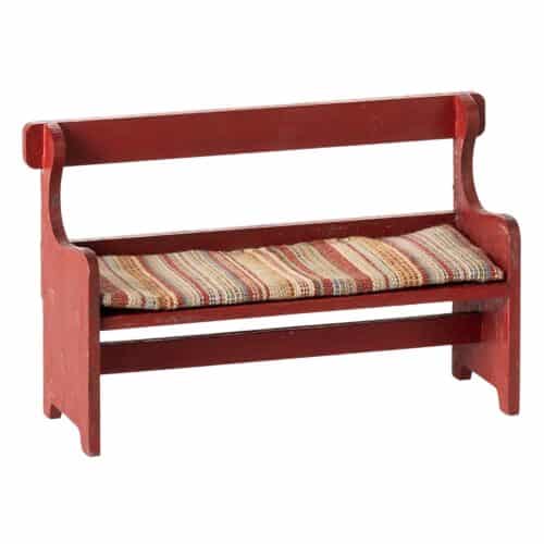 Maileg Bänk Röd