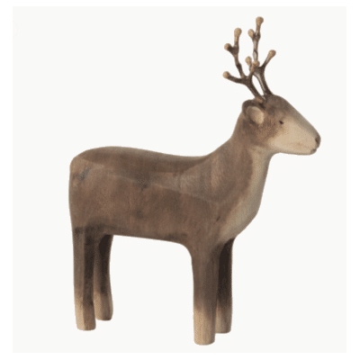 Maileg julpynt - Liten ren i trä