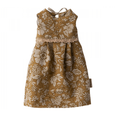 Maileg Kaninkläder - size 2 - blommig klänning