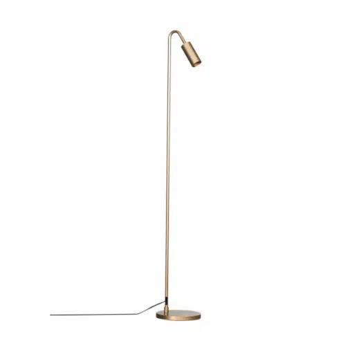 By Rydéns Curve Golvlampa – Matt Guld 150 cm
