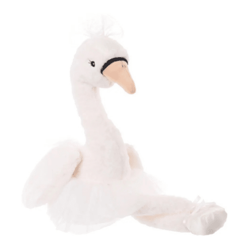 Bukowski Odette 50 cm, mjuk och kramvänlig nalle med charmig design.