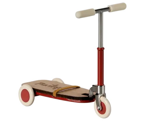 Maileg Sparkcykel röd mus