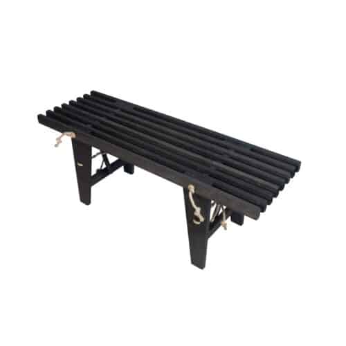 Hillerstorp ECOBENCH 120 CM AL SVART OLJAD