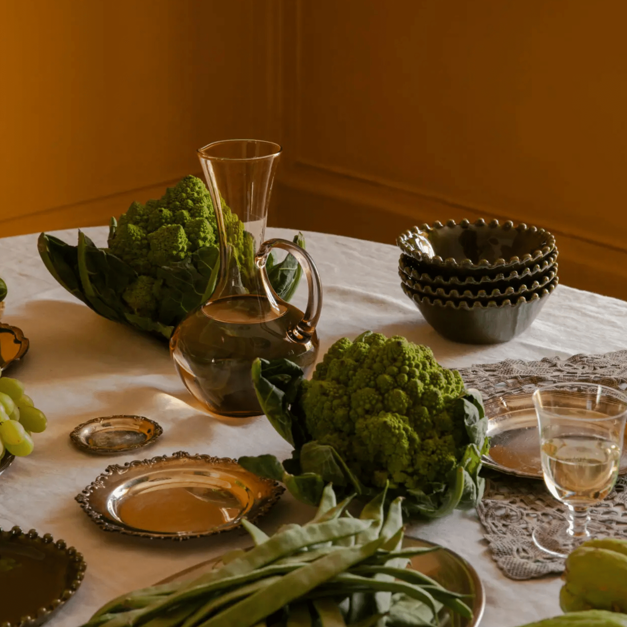 Olsson & Jensen Garbo underlägg taupe - Bild 3