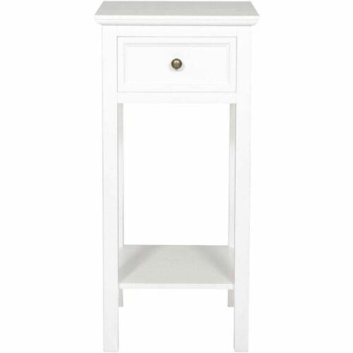 NFG Bristol Sängbord 1 lådig Antik Vit