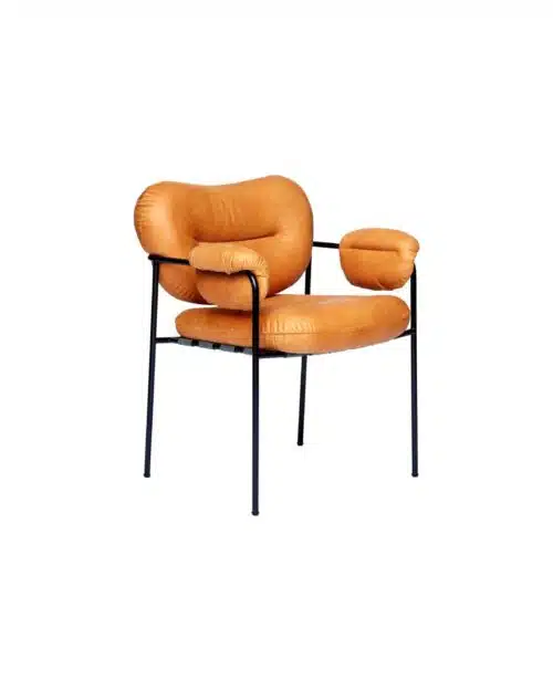 Fogia Bollo matstol Vintage Cognac