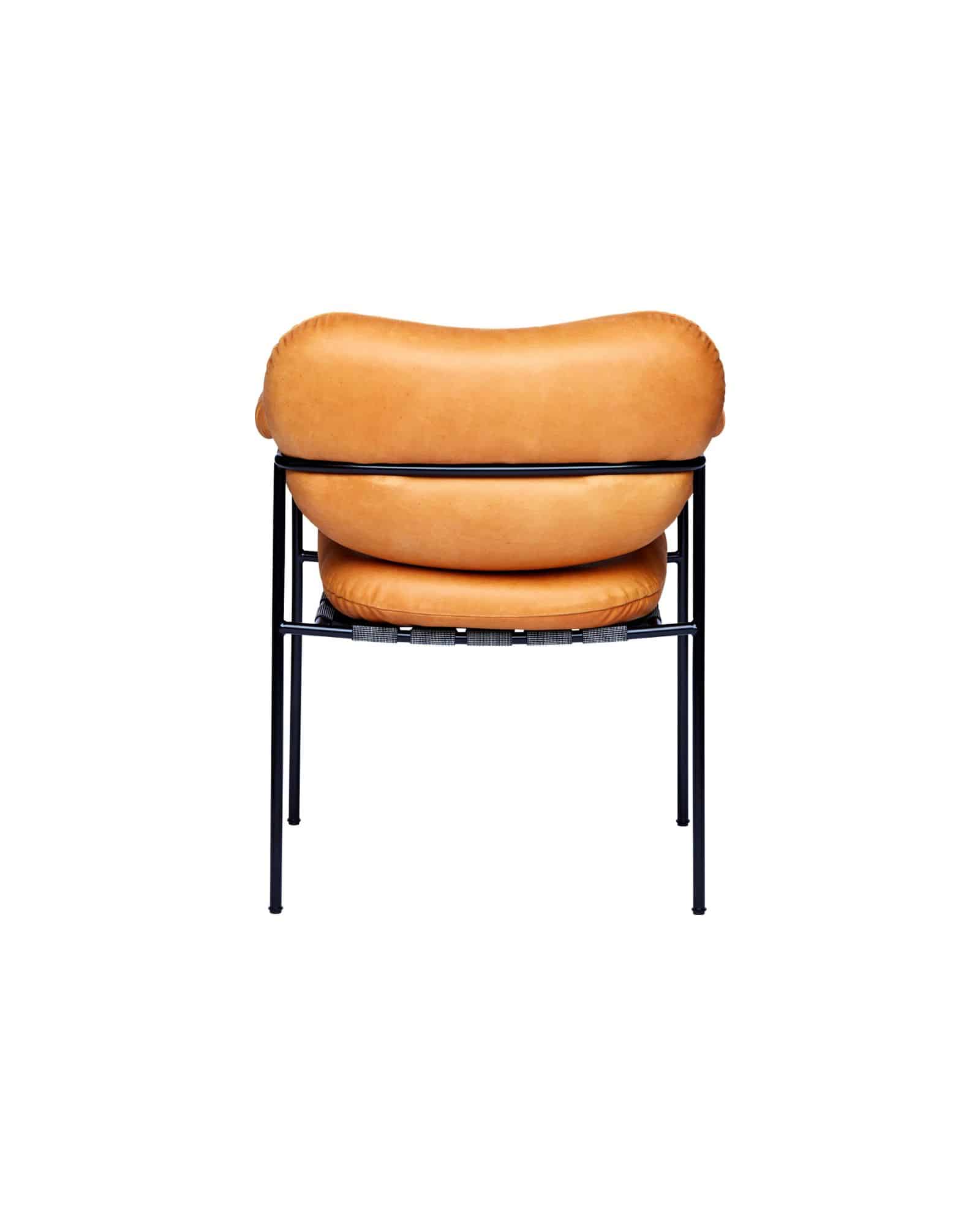 Fogia Bollo matstol Vintage Cognac - Bild 3